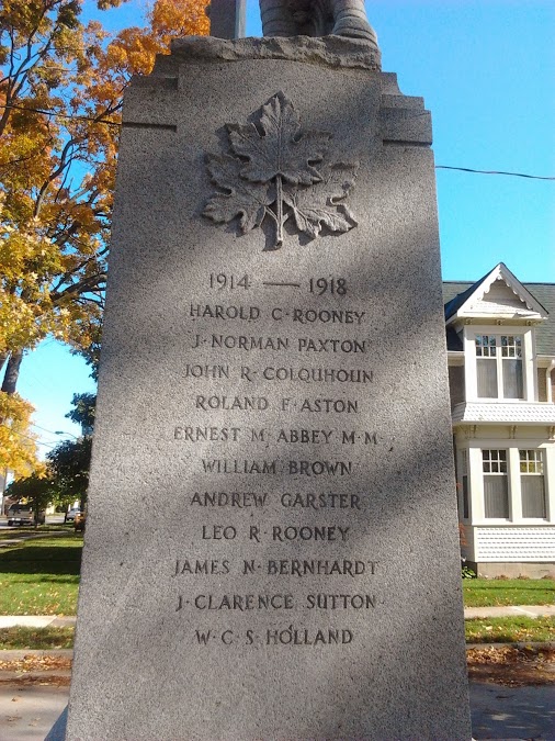 Monument to the Citizen Soldiers of Port Dalhousie