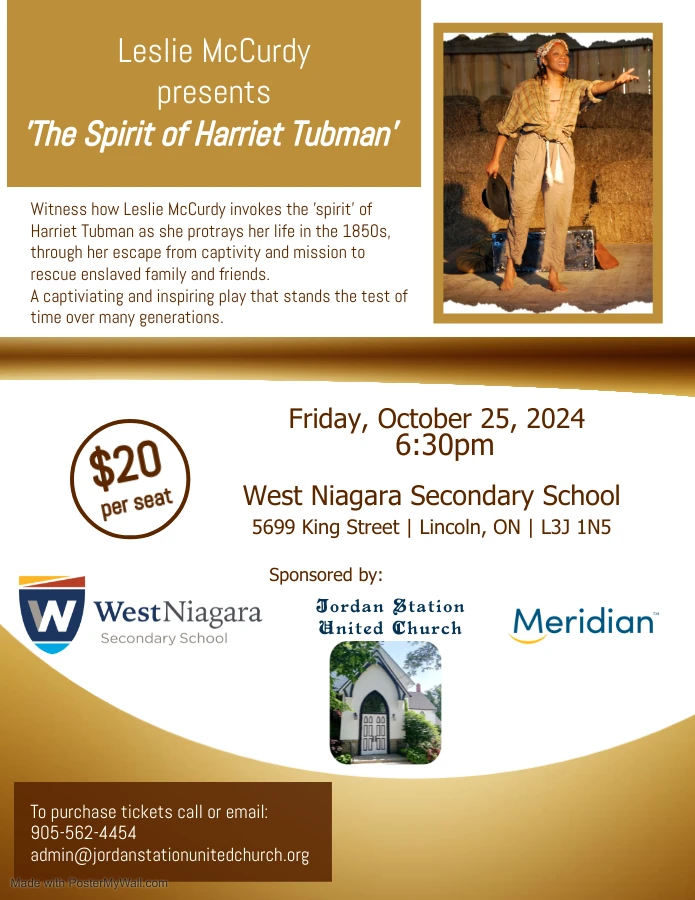 The Spirit of Harriet Tubman | West Niagara Secondary School